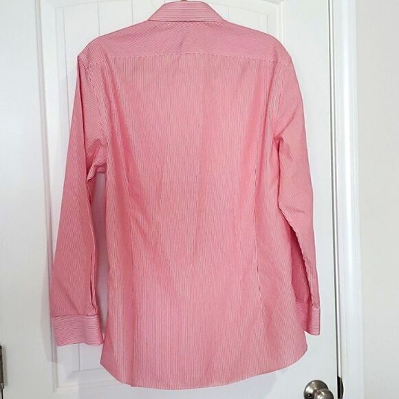 Charles Tyrwhitt, Extra slim fit, Shirt in Red/White Stripe 16/33 - Picture 5 of 5